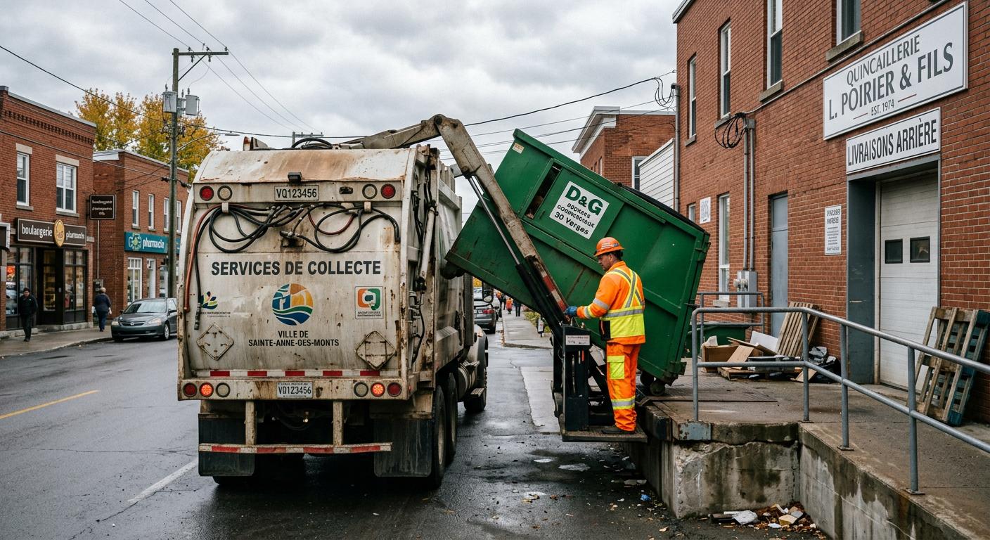 Commercial and residential container collection